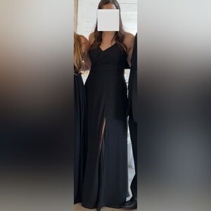 Elegant Black Evening Gown Azazie bridesmaid dress